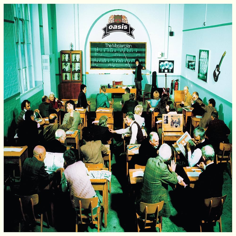 The Masterplan album cover art