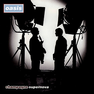 Champagne Supernova single cover art